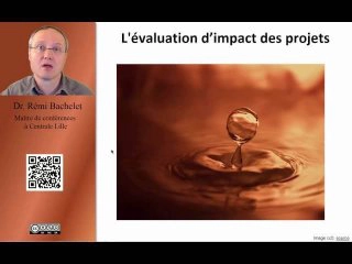 cours d’évaluation d’impact des projets.