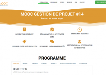 LES RESSOURCES  MOOC Gestion de Projet